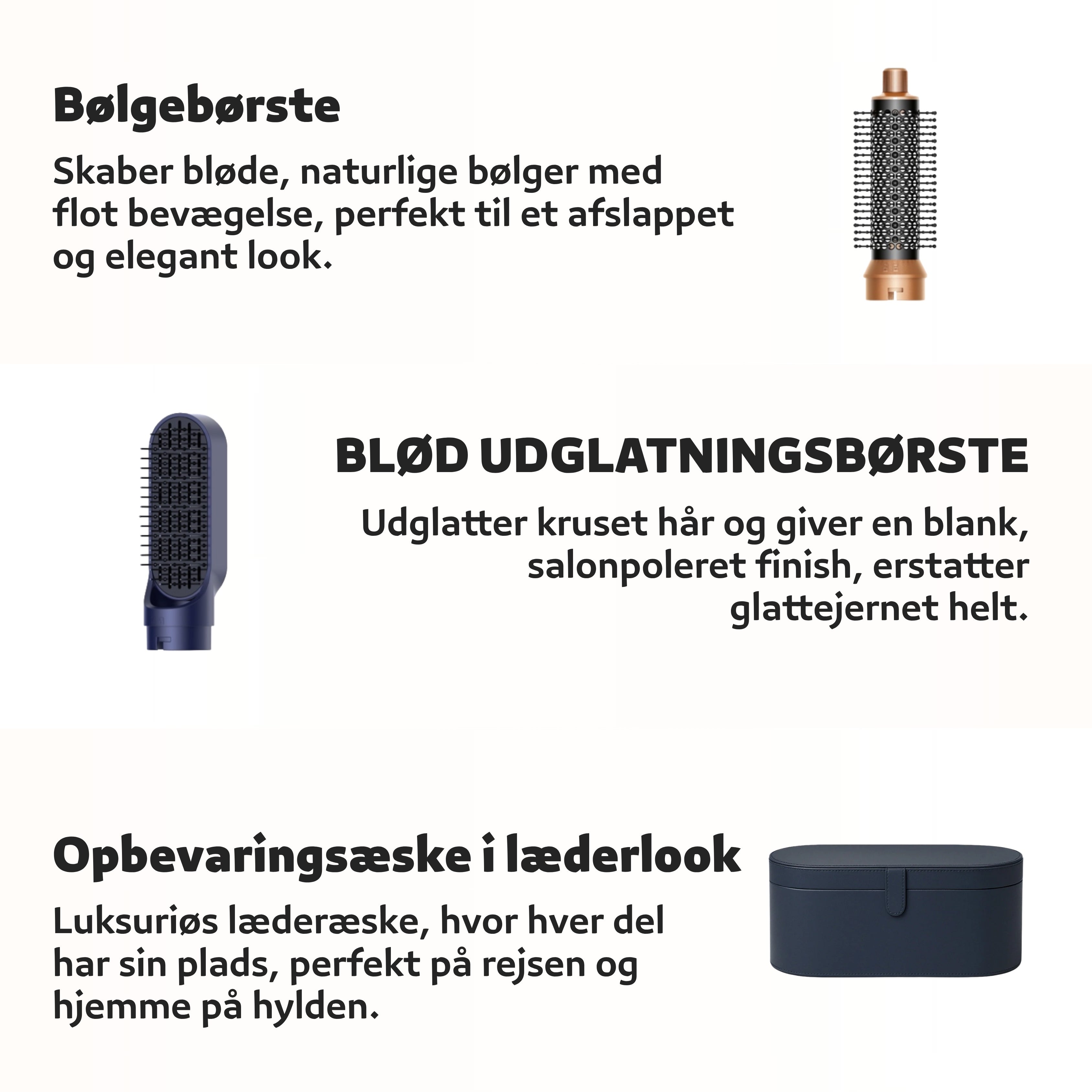 Luvién Pro Multistyler 6-i-1 Hårtørrer 1400W