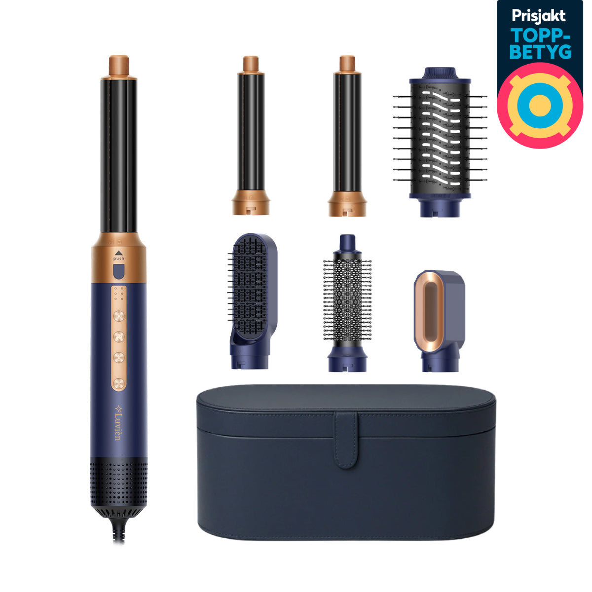 Luvién Pro Multistyler 6-i-1 Hårtørrer 1400W