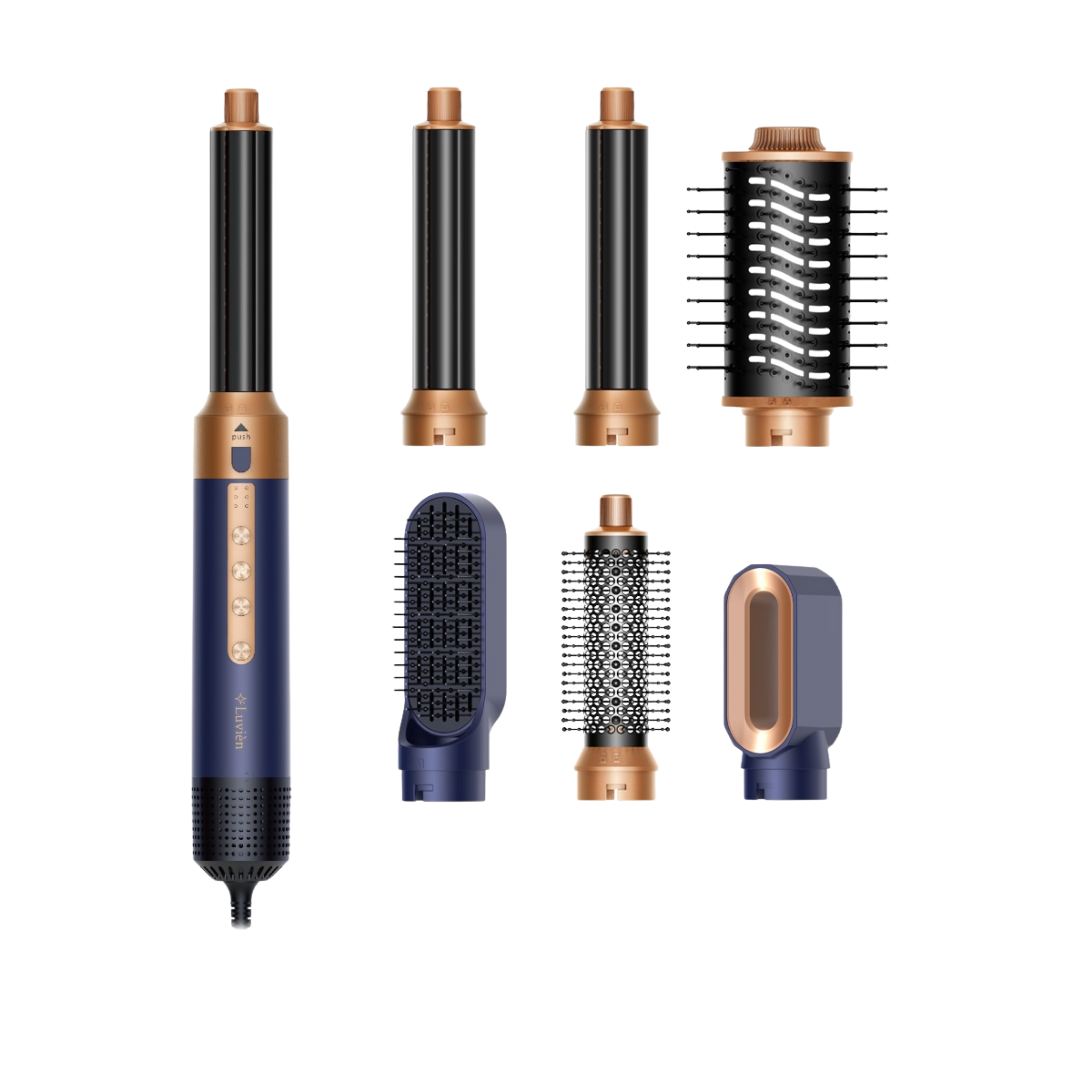 Luvién Pro Multistyler 6-i-1 Hårtørrer 1400W