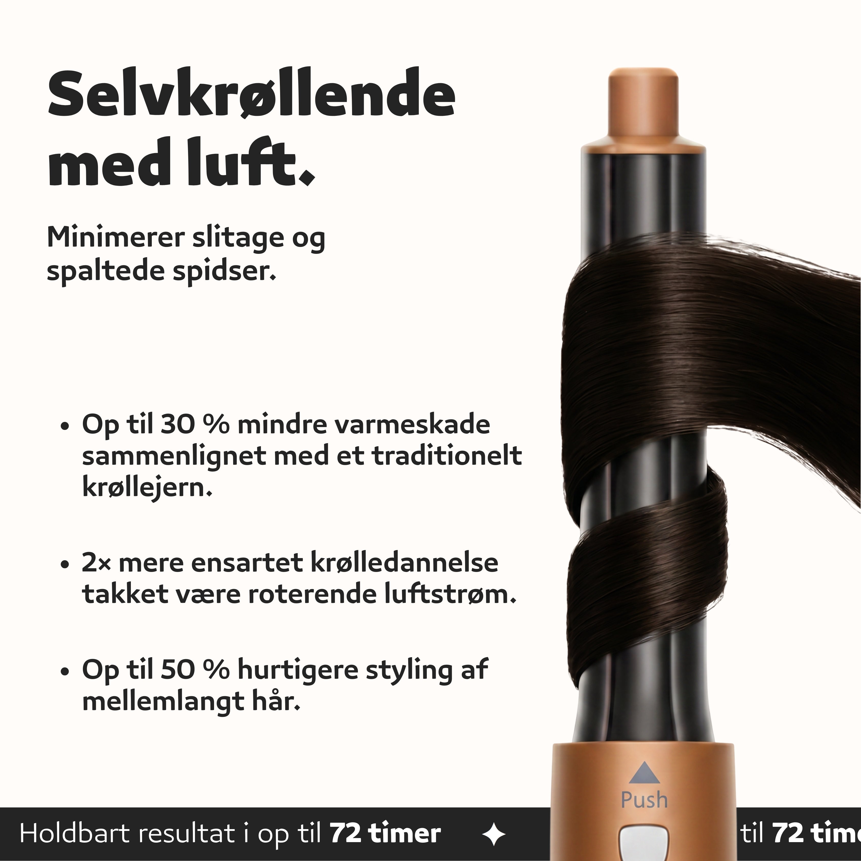Luvién Pro Multistyler 6-i-1 Hårtørrer 1400W