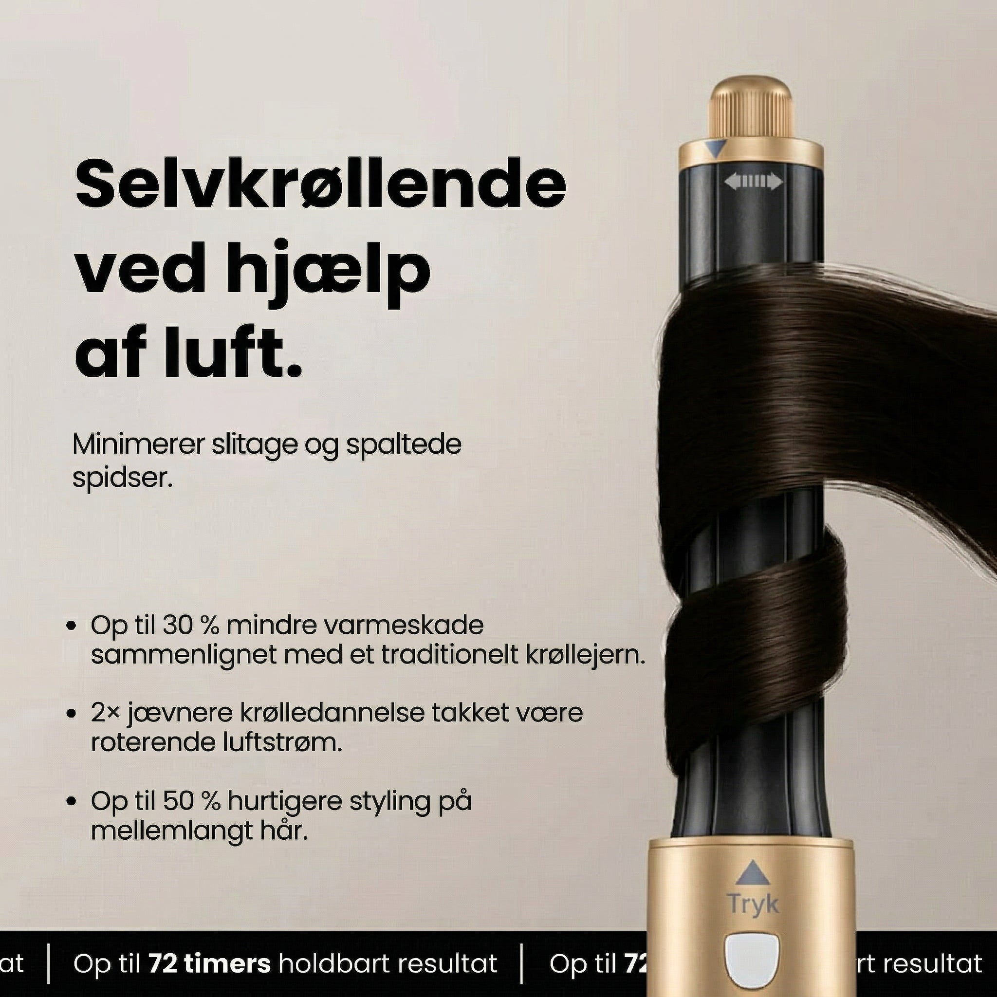 Luvién Pro Multistyler 6-i-1 Hårtørrer 1400W