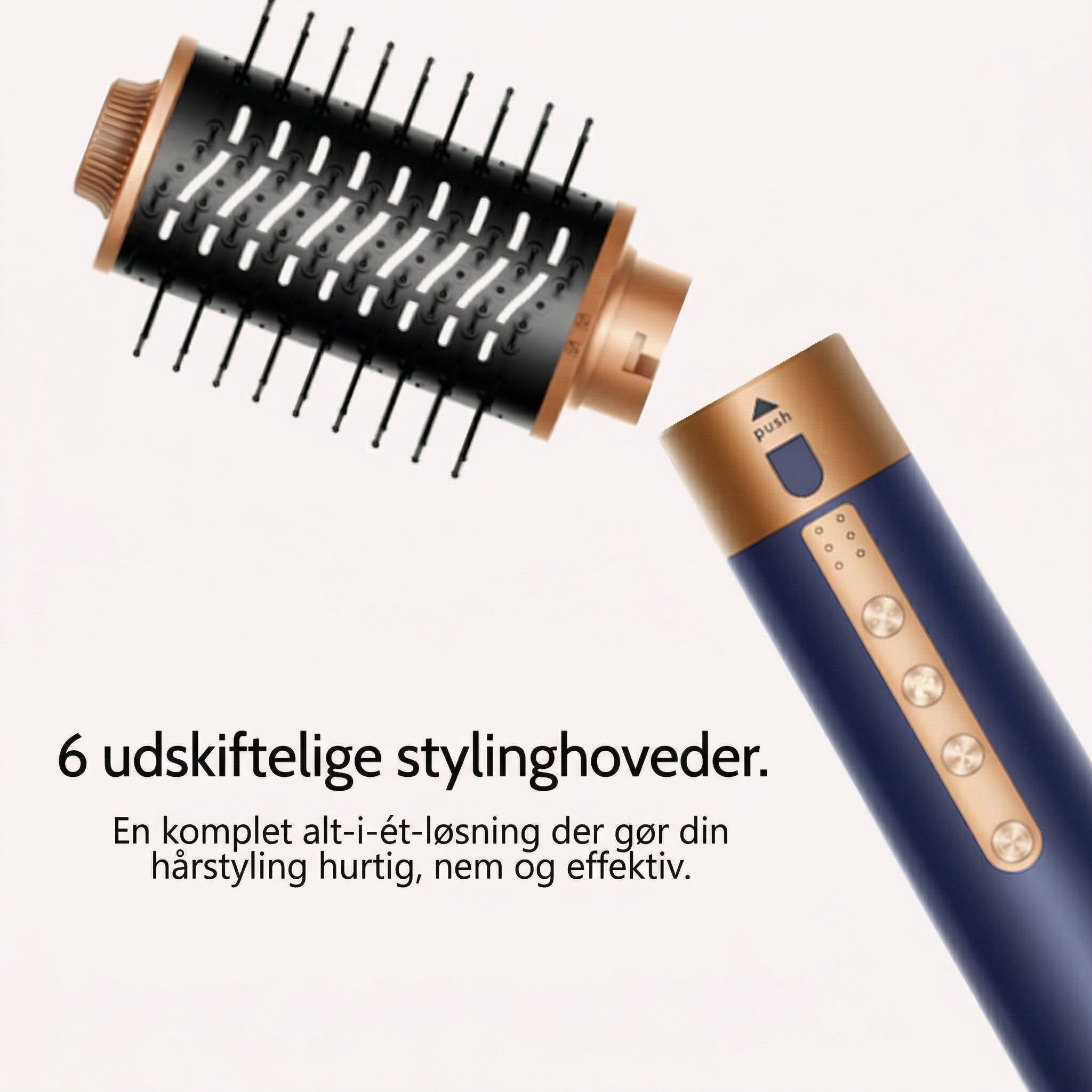 Luvién Pro Multistyler 6-i-1 Hårtørrer 1400W